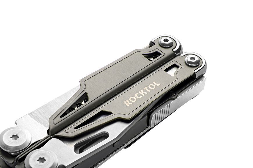 Мультитул Rocktol SK02VG 19 в 1 с титановым покрытием + нейлоновый чехол в подарочной коробке SK02VG 4009504 фото