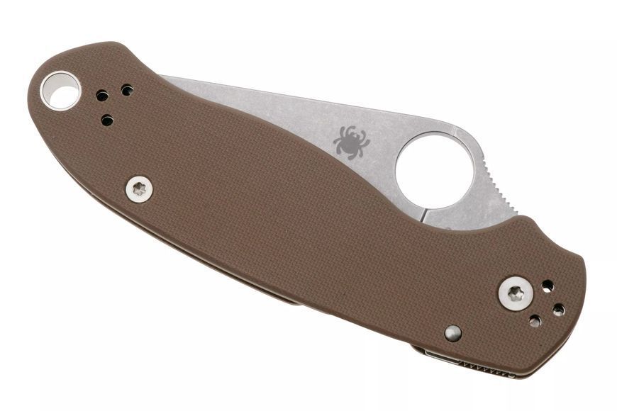 Нож Spyderco Para 3 Sprint Run CPM-15V G-10 Brown C223GPBN15V 871716 фото