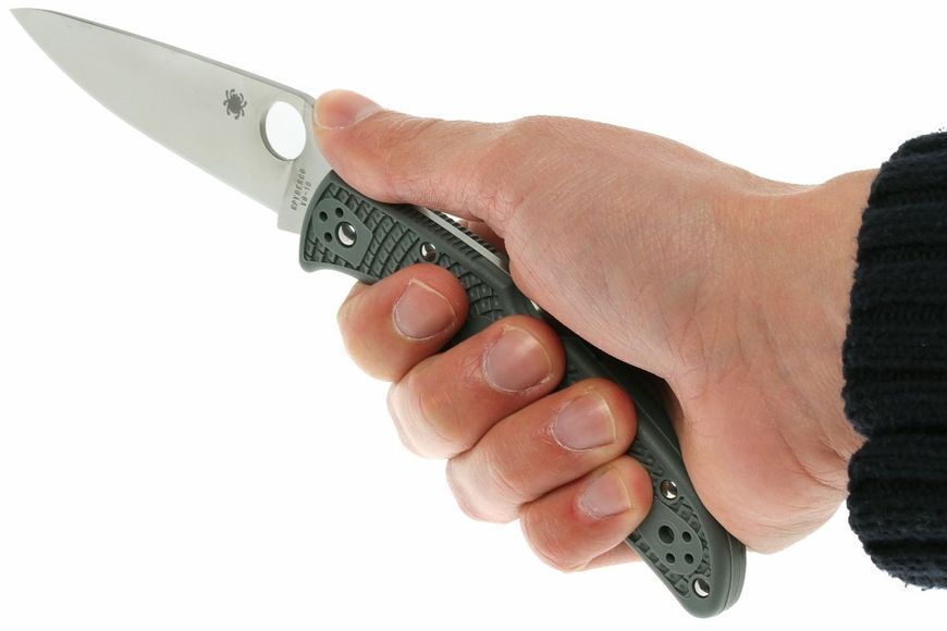 Нож Spyderco Endura 4 Flat Ground Серый C10FPGY 870132 фото