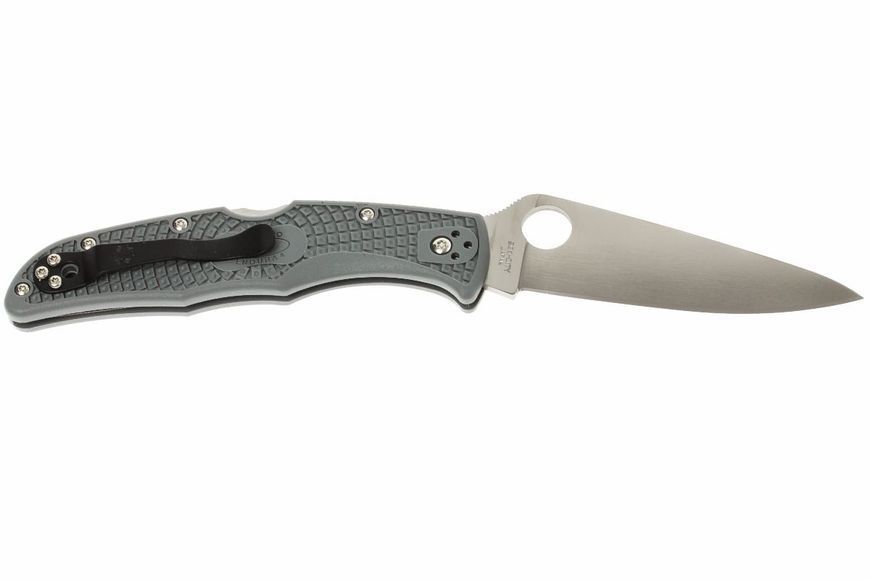 Нож Spyderco Endura 4 Flat Ground Серый C10FPGY 870132 фото