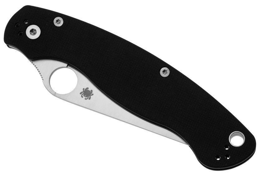Ніж Spyderco Military 2 PS G-10 Полусеррейтор Black C36GPS2 871705 фото