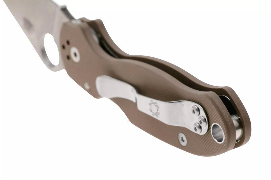 Нож Spyderco Para 3 Sprint Run CPM-15V G-10 Brown C223GPBN15V 871716 фото