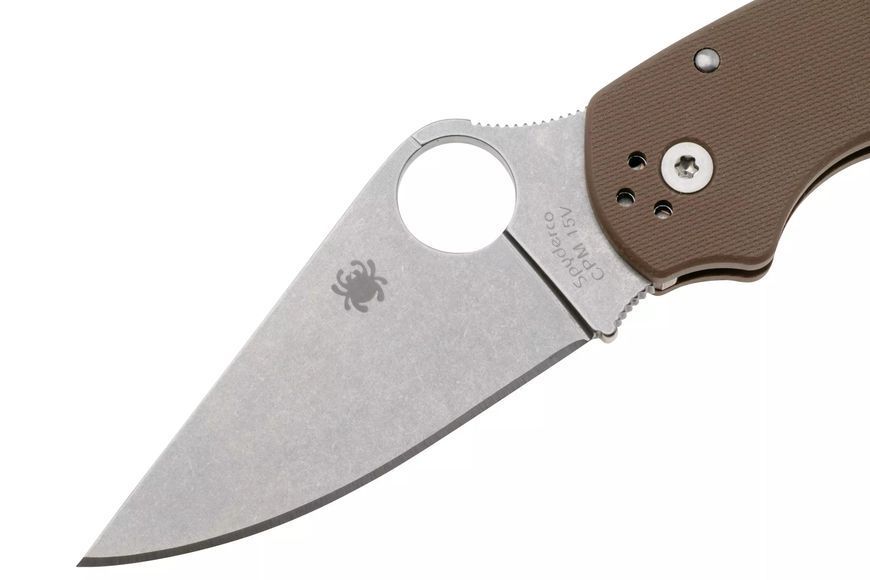 Нож Spyderco Para 3 Sprint Run CPM-15V G-10 Brown C223GPBN15V 871716 фото