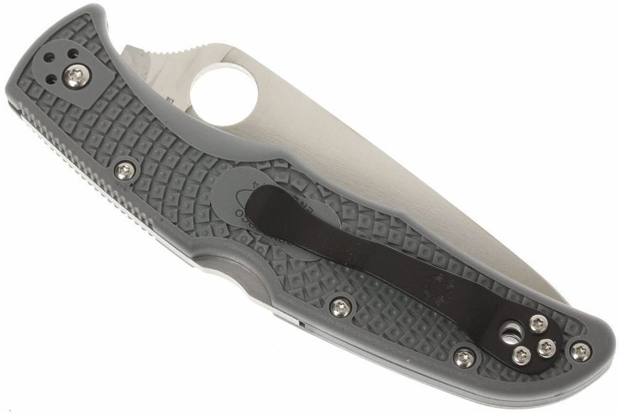 Нож Spyderco Endura 4 Flat Ground Серый C10FPGY 870132 фото