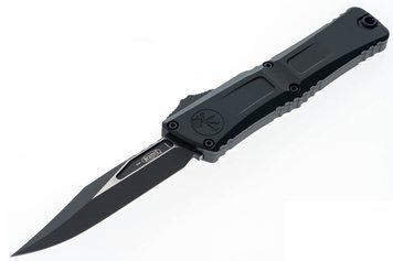 Ніж Microtech Combat Troodon Gen III OTF bowie tactical Чорний 1146-1T 4009455 фото