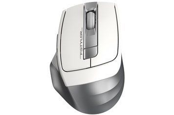 Миша бездротова A4Tech Fstyler FG35, USB, колір сріблястий + білий FG35 (Silver) 1604339 фото