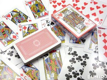 Карты игральные с пластиковым покрытием Duke 54 листа 87х62 мм (DN24967) V77551147 фото