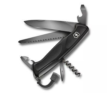 Швейцарський ніж Victorinox Ranger Grip 55 Onyx Black Чорний, подарункова коробка 0.9563.C31P V77554153 фото