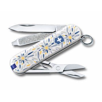Швейцарський ніж Victorinox Сlassic LE Alpine Edelweiss 0.6223.L2109 4008398 фото