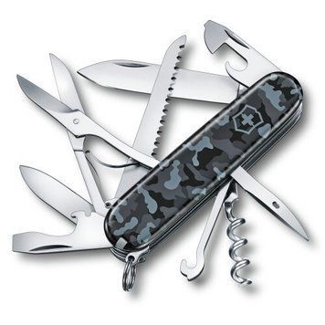 Швейцарський ніж Victorinox Swiss Army Huntsman Navy camouflage 1.3713.942 4008829 фото