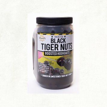 Насадки темний тигровий горіх Dynamite Baits Frenzied Black Tiger Nuts (500 мл) - DY1289 Y33441238 фото