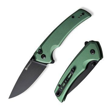 Ніж Sencut Serene, (8,8 см) D2 / Aluminum Зелений S21022B-5 999996913 фото