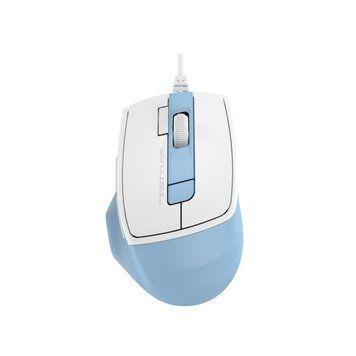 Миша A4Tech Fstyler FM45S Air (lcy Blue), USB, колір білий+блакитний FM45S Air (lcy Blue) 1606358 фото