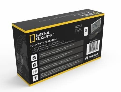 Метеостанция National Geographic Transparent Black 9070300 фото