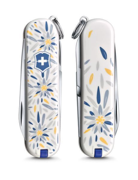 Швейцарский нож Victorinox Сlassic LE Alpine Edelweiss 0.6223.L2109 4008398 фото