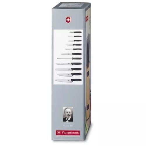 Набор кухонных ножей и принадлежностей Victorinox 11 предметов Черные (5.1153.11) V77551902 фото