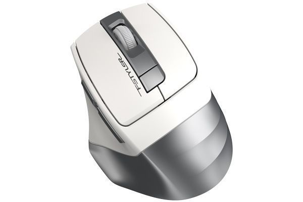 Мышь беспроводная A4Tech Fstyler FG35, USB, цвет серебристый + белый FG35 (Silver) 1604339 фото