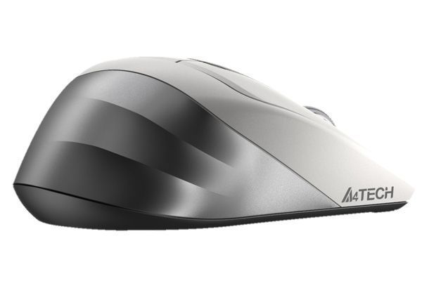 Мышь беспроводная A4Tech Fstyler FG35, USB, цвет серебристый + белый FG35 (Silver) 1604339 фото