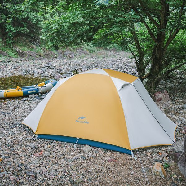 Намет тримісний Naturehike CNK2300ZP024, Жовтий 97835 фото