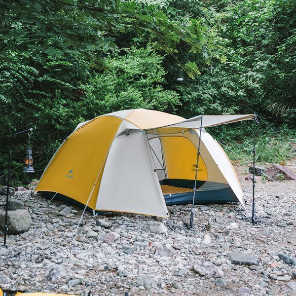 Намет тримісний Naturehike CNK2300ZP024, Жовтий 97835 фото