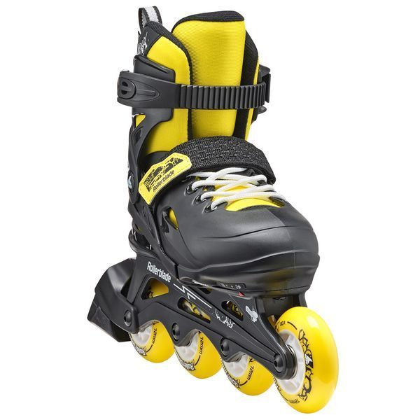 Rollerblade роликові ковзани Fury black-yellow 29-33 29310 фото