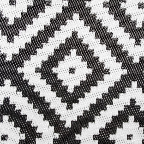 Килимок для пікніка Bo-Camp Falconwood Round Black/White (4271100) DAS301399 фото