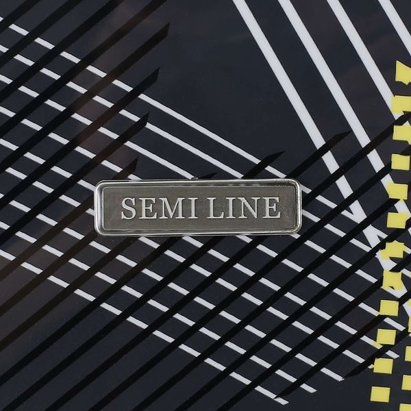 Валіза Semi Line 20" (S) Black Pattern (T5651-1) DAS302323 фото