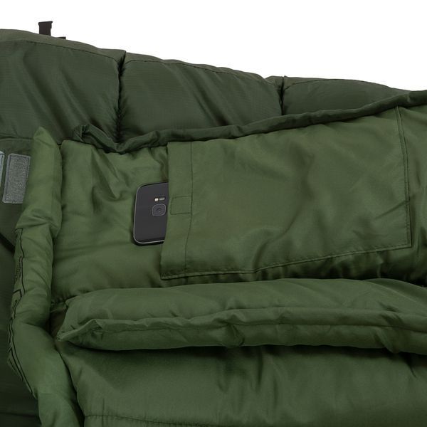Спальный мешок Highlander Phoenix Spark 150/+4&deg;C Olive Green Left (SB242-OG) 929693 фото
