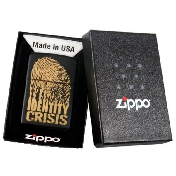 Зажигалка Zippo IDENTITY Crisis 28295 V77553977 фото