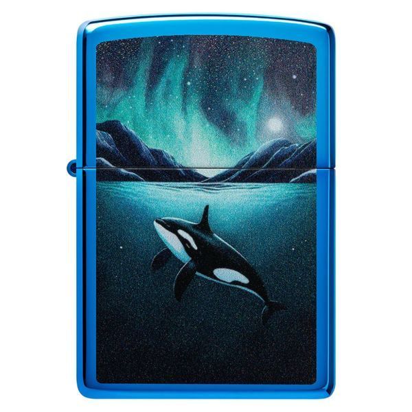 Зажигалка бензиновая Zippo Whale Design (48984) V77550914 фото