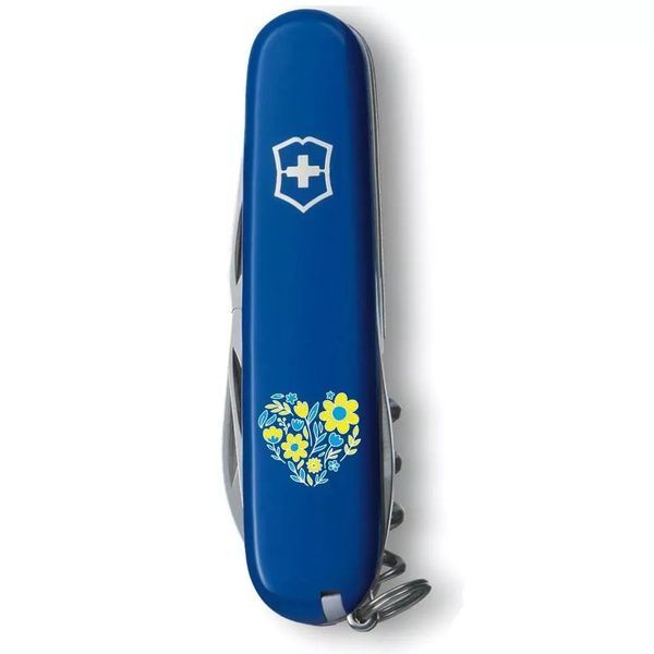 Швейцарский нож Victorinox Spartan Ukraine Цветочное сердце (1.3603.2_T1246u) V77553068 фото