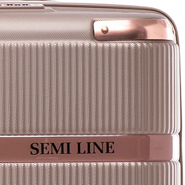 Чемодан Semi Line 24" (M) Champagne (T5668-3) DAS302659 фото