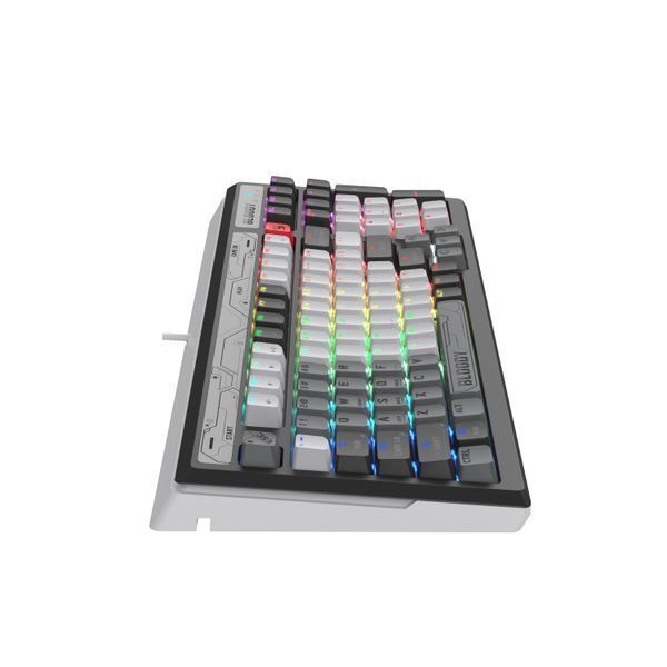 Механическая игровая клавиатура Bloody B950 (Warrior Grey), серая, RGB подсветка клавиш, USB B950 RGB (Warrior Grey) 1606303 фото