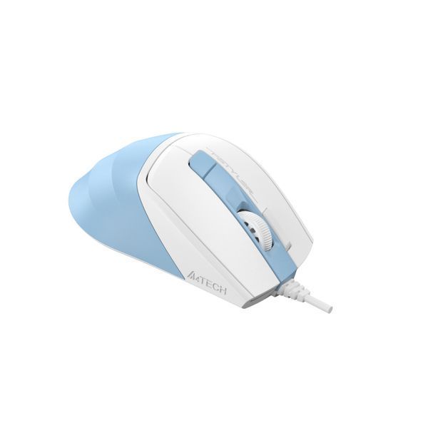Миша A4Tech Fstyler FM45S Air (lcy Blue), USB, колір білий+блакитний FM45S Air (lcy Blue) 1606358 фото