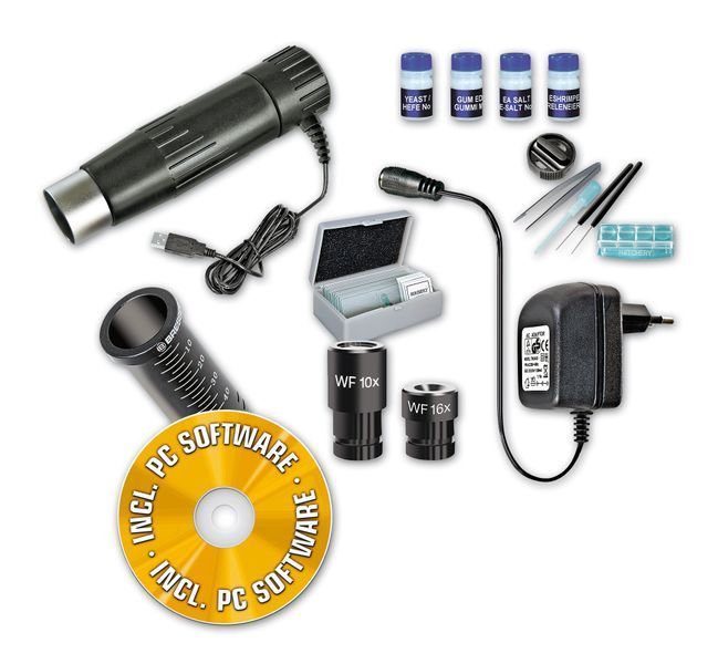 Микроскоп Bresser Junior 40x-1024x USB Camera с кейсом 8855000 фото
