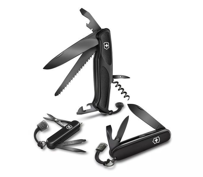 Швейцарський ніж Victorinox Ranger Grip 55 Onyx Black Чорний, подарункова коробка 0.9563.C31P V77554153 фото