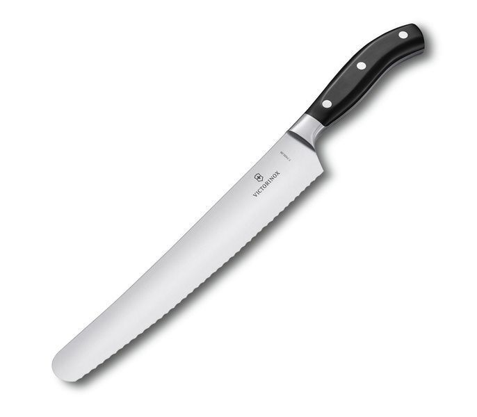 Нож кухонный для хлеба Victorinox Grand Maitre 26 см каленая сталь Подарочная упаковка 7.7433.26G 4008495 фото