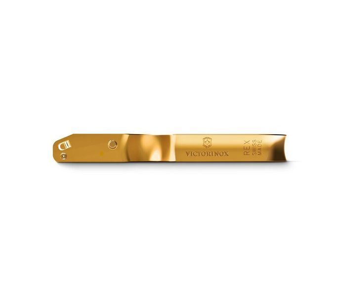 Овощечистка Victorinox REX позолота односторонняя гладкая ЖК 6.0900.88 4008486 фото