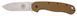 Ніж Esee Knives Avispa AUS-8 Nylon Coyote Brown BRK1301CB 14810022 фото 1