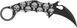 Нож Fox Karambit Punisher Skulls FX-599 ALB-5 17530749 фото 3