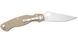 Ніж Spyderco Military 2 CPM Cru-Wear Micarta Brown C36MPCW2 871720 фото 3