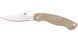 Ніж Spyderco Military 2 CPM Cru-Wear Micarta Brown C36MPCW2 871720 фото 1