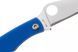 Ніж Spyderco Honeybee 12C27 G-10 Blue C137GBLP 871676 фото 6
