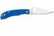 Ніж Spyderco Honeybee 12C27 G-10 Blue C137GBLP 871676 фото 3
