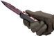 Ніж Microtech Glykon Marfione Select Bronze Baker Coppermai Damascus Rose Gold PVD Purple 184-16MS3 14090732 фото 5