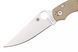 Ніж Spyderco Military 2 CPM Cru-Wear Micarta Brown C36MPCW2 871720 фото 4