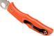 Ніж Spyderco Endura 4 Flat Ground Orange VG-10 C10FPOR 871307 фото 7