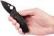Ніж Spyderco Ambitious Lightweight Black Blade Serrated FRN Серейтор C148SBBK 871544 фото 2