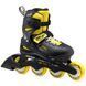 Rollerblade роликові ковзани Fury black-yellow 29-33 29310 фото 1