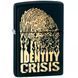 Зажигалка Zippo IDENTITY Crisis 28295 V77553977 фото 1